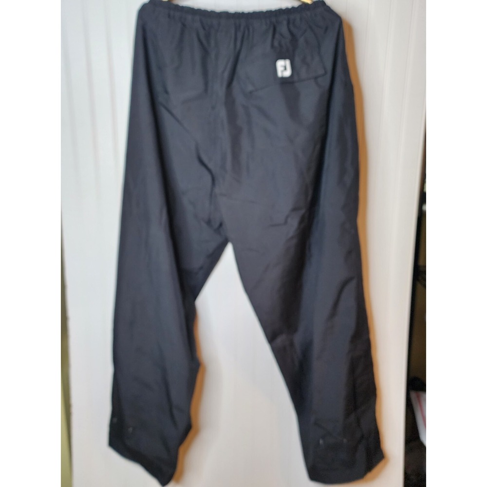 MEN'S DRYJOYS BY FJ RAIN PANTS, SIZE: 2XL,‎ COLOR: BLACK